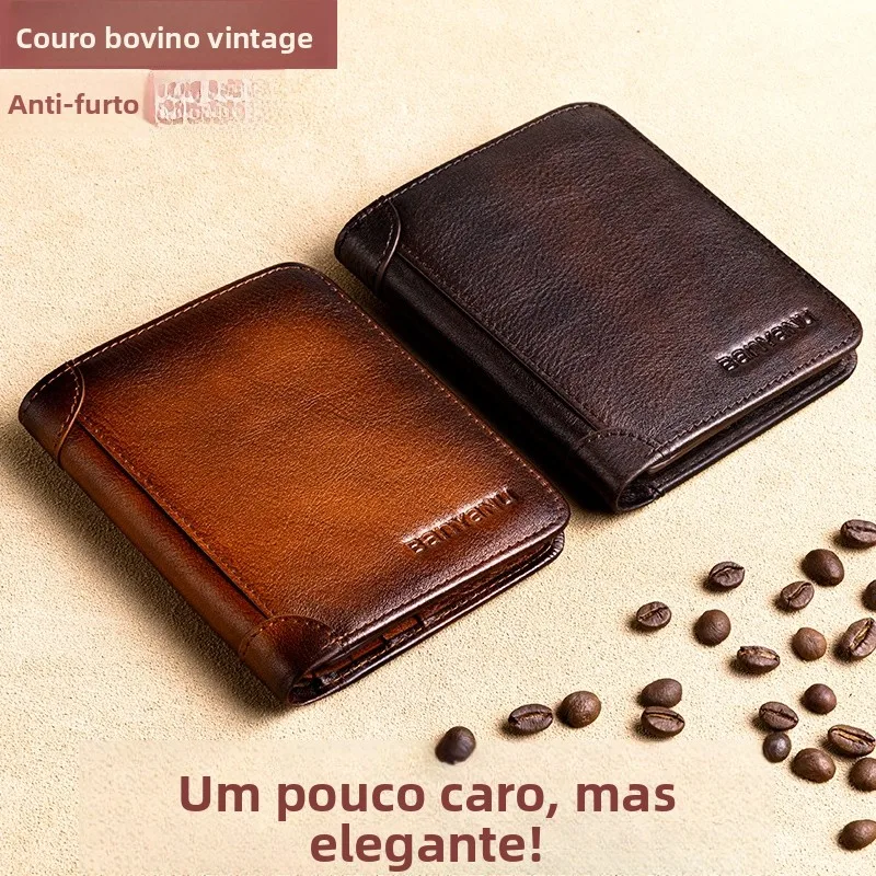 retro-style-men's-wallet-vertical-short-size-top-layer-cowhide-genuine-leather-new-model-driver-license-money-clip-anti-theft