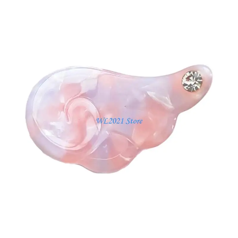 

G5GC Angel Wing Hair Clip Plastic Hairpin For Wedding Party Daily Use Gift