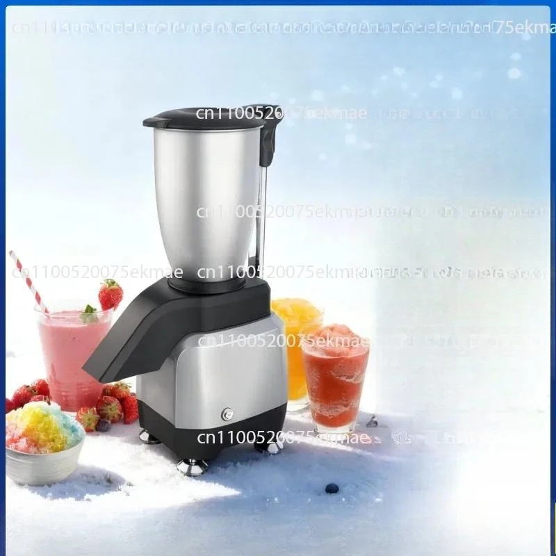 Ice Crusher Electric Smoothie Machine Stall Milk Tea Shop Semi-automatic Smoothie Machine Ice Shaver