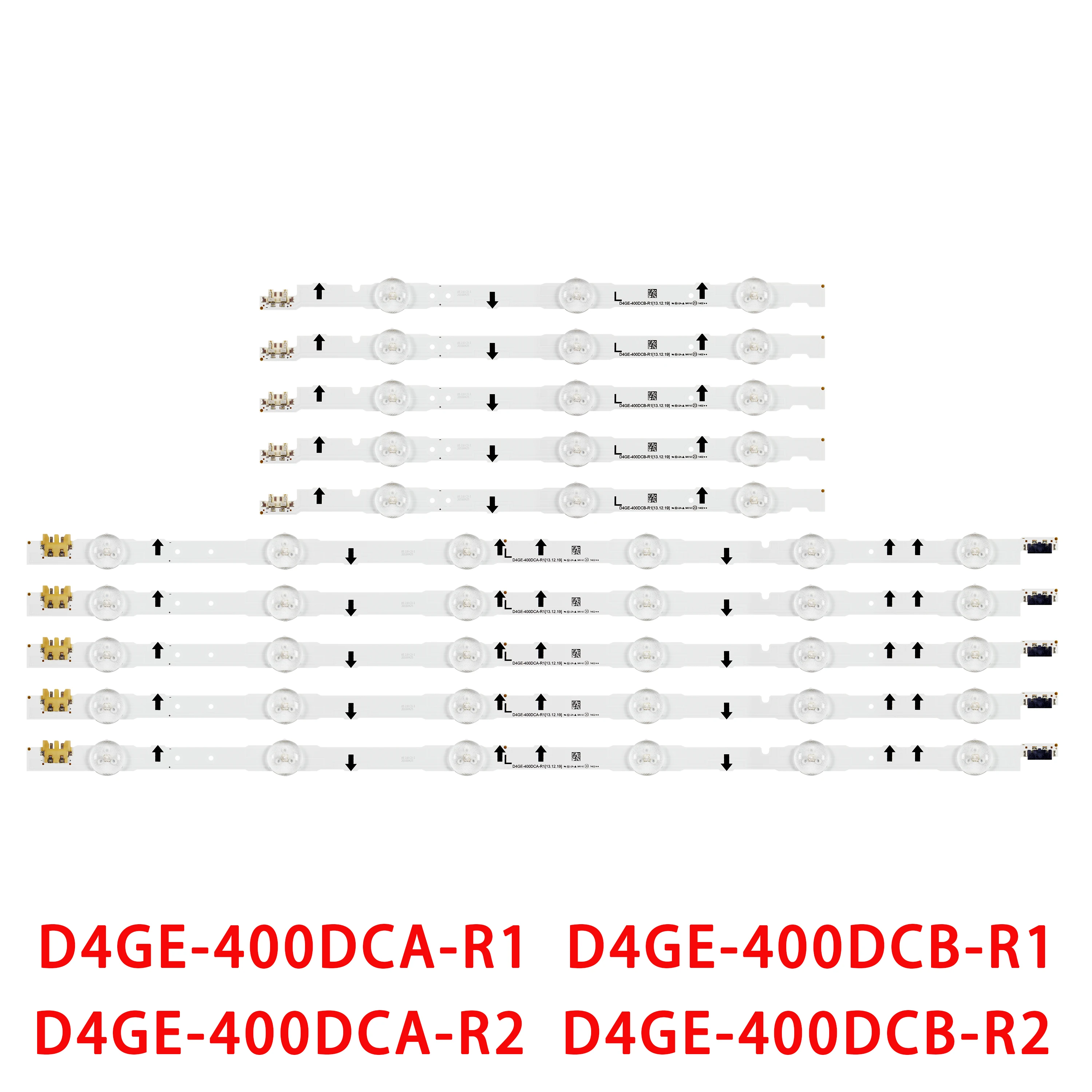 10 PCS/set NEW LED Backlight strip for UE40J5500 UA40H5000 CY-GH040BGLV6H CY-GH040BGLVVH CY-GH040BGLVXH BN96-30449A BN96-30450A