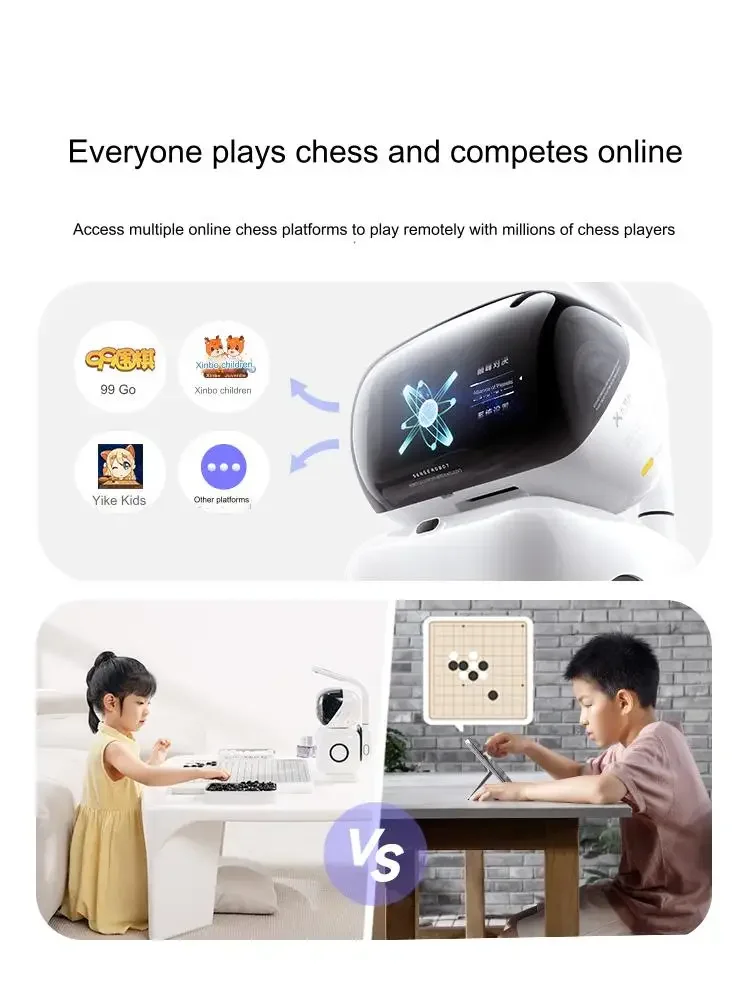 Senserobot RG2W-M RG2W-P AI Go Robot, Go Exam Practice, AI Go Teaching, Supports Chinese/English Versions
