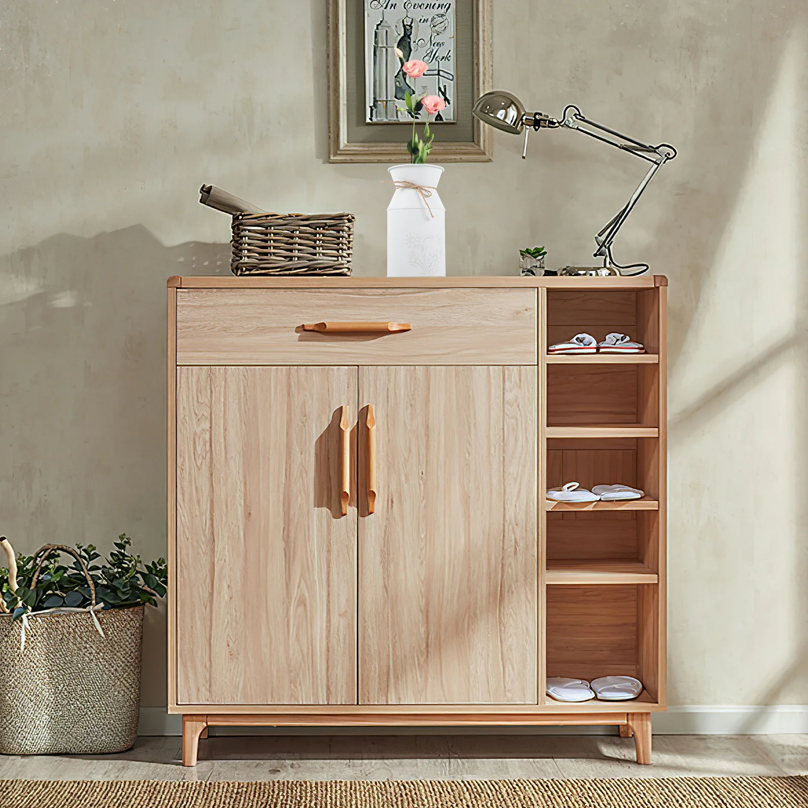 

Metal Pitcher Vase Rustic Iron Flower Bucket for Farmhouse Decor Vintage Planter Container Perfect for Dried Flowers Artificial