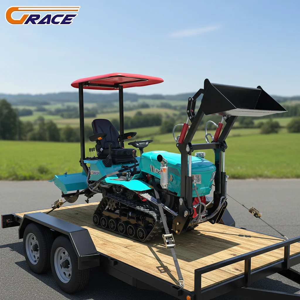 

Customized 2025 Brand New 40hp Diesel Crawler Utility Tractor Small Farm Gardening Machine EPA CE Certified Direct Price