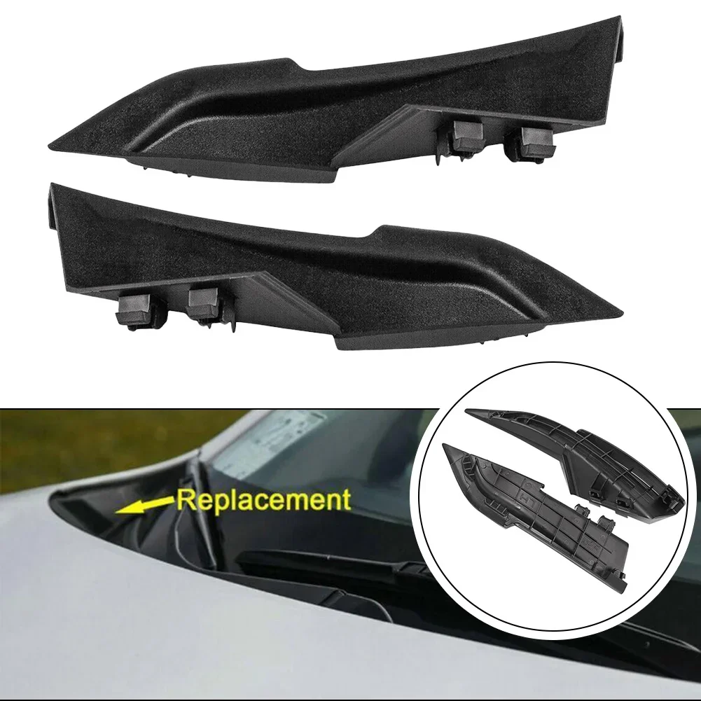 

Car Front Windshield Wiper Side Trim Cover Water Deflector Cowl Plate For Hyundai Elantra 2011 2012 2013 2014 2015 2016