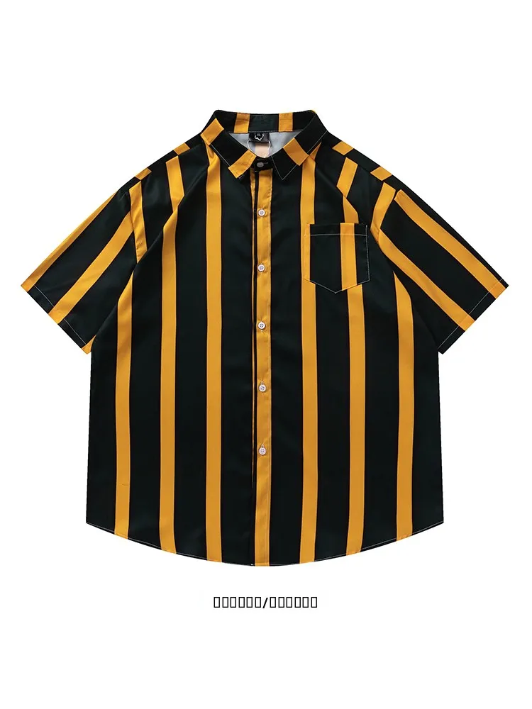 from-gentle-power-street-colion-color-vertical-stripes-irt-loose-casual-ort-sve-turn-down-collar-summer-2024