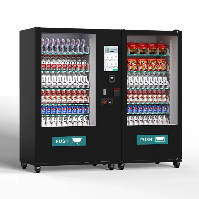 Hot Sale Vending Machine Wholesale Vendo Machine Self-service Combo Vending Machine with Card Reader