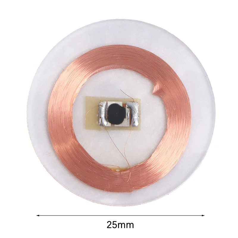 1/5PCS TK4100 Writable Stickers Proximity Cards Rewritable Adhesive Label For RFID Copier ID Card 25mm 125Khz Tags