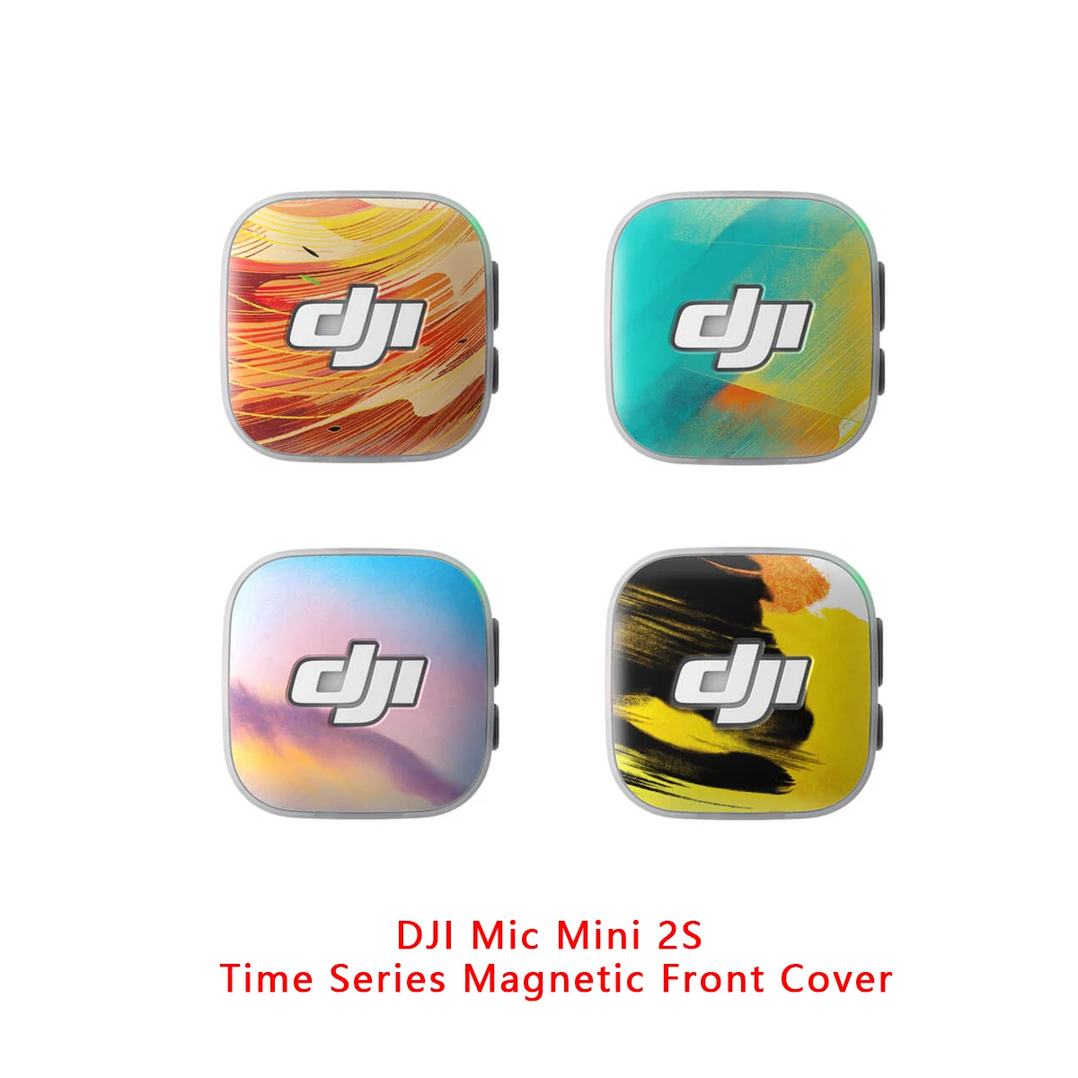 Cubierta frontal magnética para DJI Mic Mini 2/2S Time Series con ilustraciones de un ilustrador de renombre internacional.