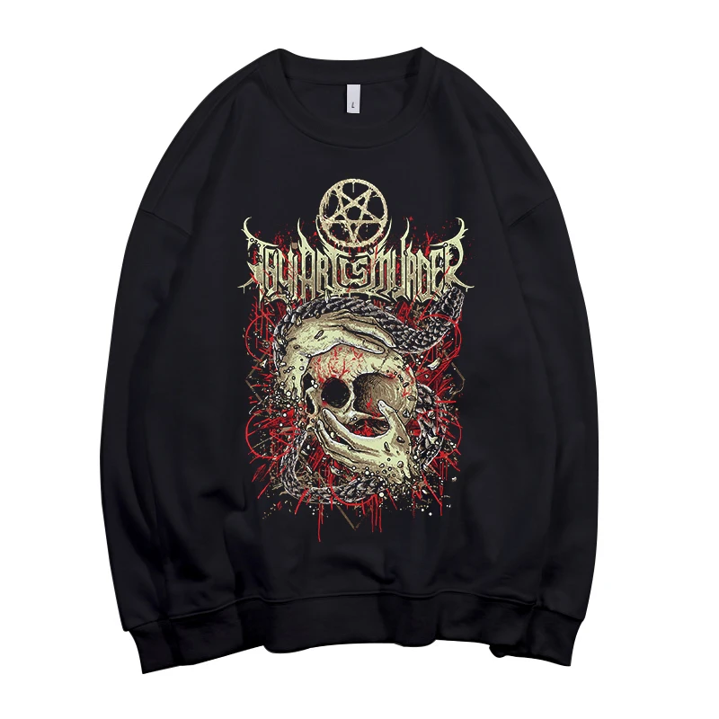 

Thy Art Is Murder Sweatshirts Pullovers Men/women Hip Hop Australia Deathcore Heavy Metal Hoodies Streetwear Hoody Tops