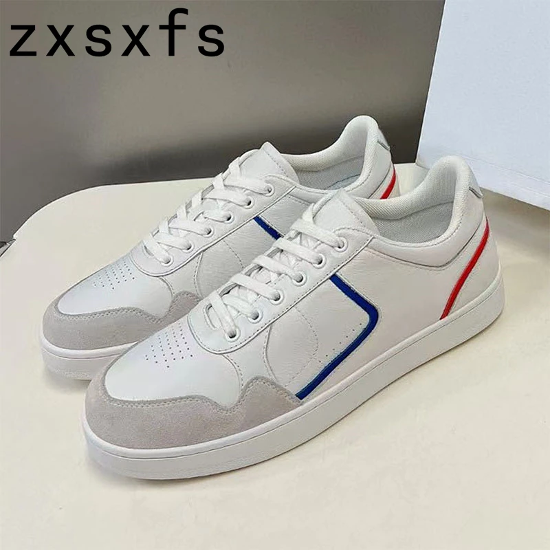 

2024 New Quality Sneakers Women Thick Sole Lace Up Running Shoes For Male Mixed Color Casual Sports Shoes Woman