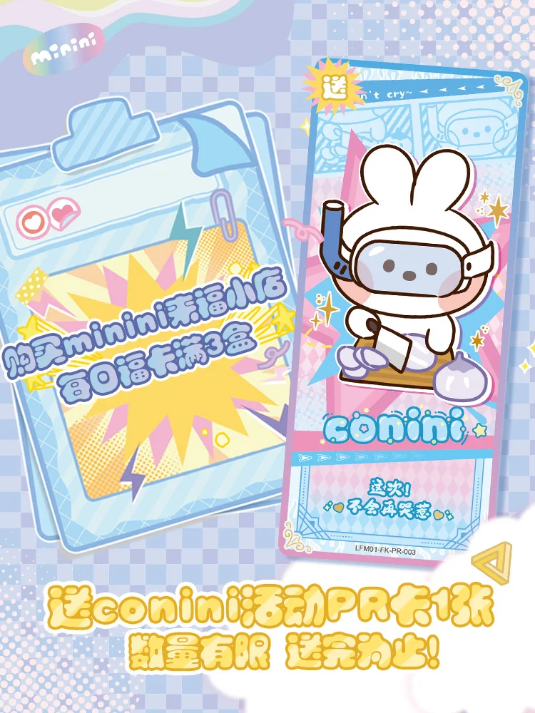 Cartas de colección de Minini de Kayou Line Friends, minicartas de Fuka diaria de Riffle Shop, a tu alrededor, princesa encantadora, novedad de 2024