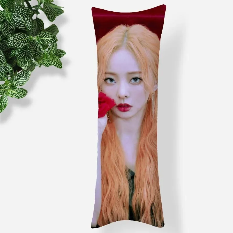 35x100cm 50x150cm LOONA Kpop Body Pillow Case 3D Double-Side Print Smooth Soft Fabric Pillow Cover For Boys Gir 1007