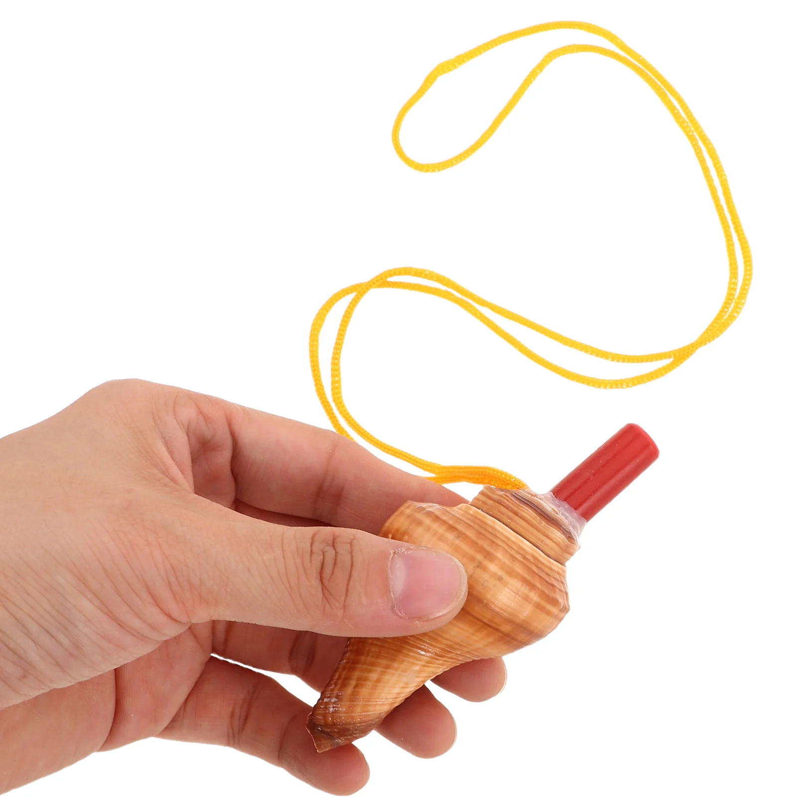 

5pcs Natural Conch Whistle Unique Sound Durable Portable Outdoor Hiking Camping Kids Children Party Favors Whistle Toy Marine
