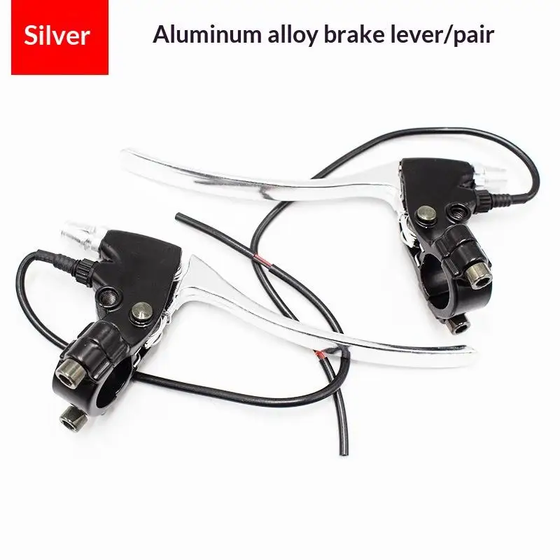 New Universal Electric Scooter Hand Brake Lever Aluminum Alloy Left Right Power Cut Off Design E Bike Replacement Accessory
