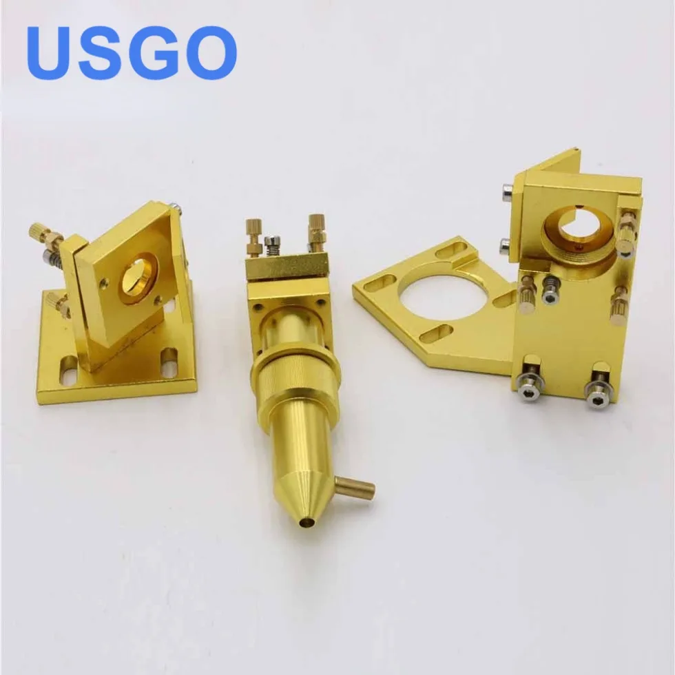 USGO K Series:CO2 Laser Head Set for 2030 4060 K40 Laser Engraving Cutting Machine