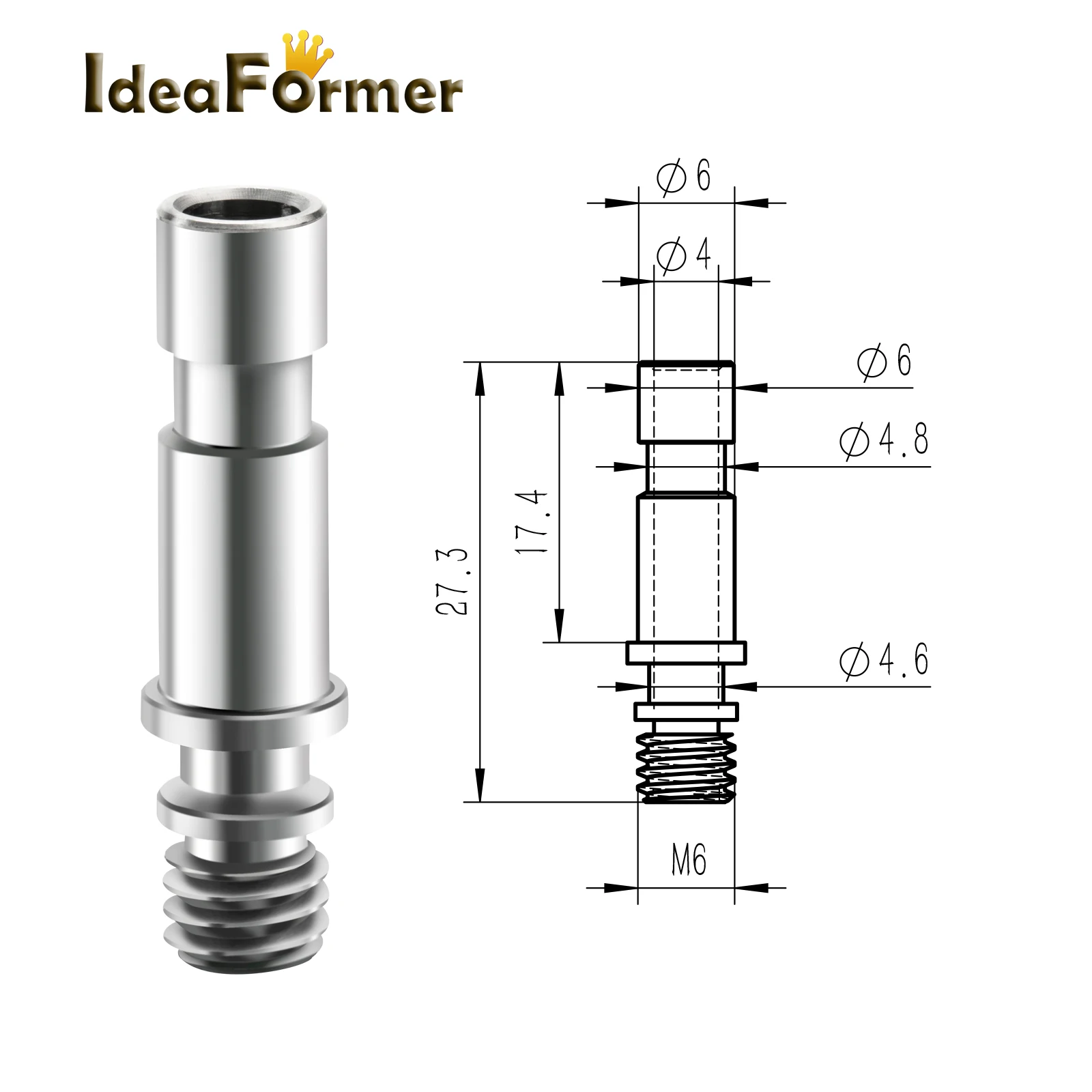 

Для Anycubic Kobra S1 Hotend керамика Новое обновление Hotend горло для Kobra S1 Combo Head S1C 3d принтер Быстрый нагрев Горло