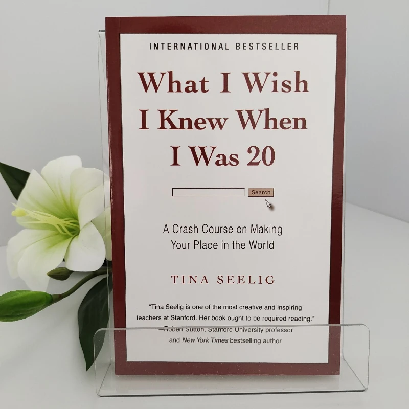 

What I Wish I Knew When I Was 20 By Tina Seelig | Self-Help Growth Book | Young Adult Life AdviceCrash Course To Find Your Place