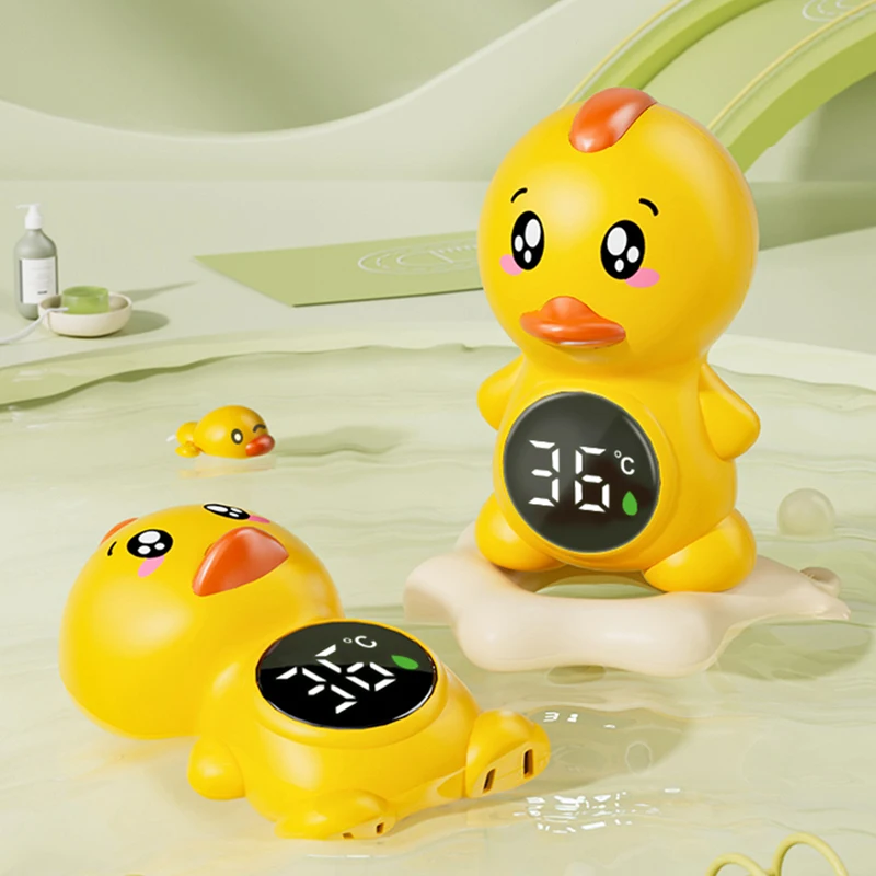 Quality duck cute kids children digital baby room bath water thermometers