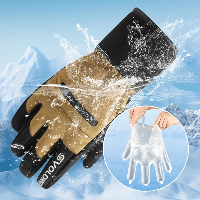 Snowboard Gloves Motorcycle Winter Skiing Climbing Waterproof Snow Gloves For Sale