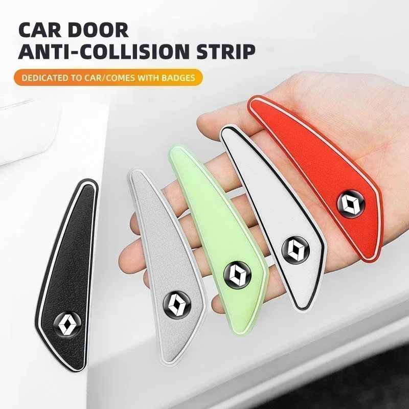 

4pcs Car Protective Strip Sticker Auto Exterior Accessories For Renault DACIA Scenic Loguna Twingo Symbol Fluence Espace Clio