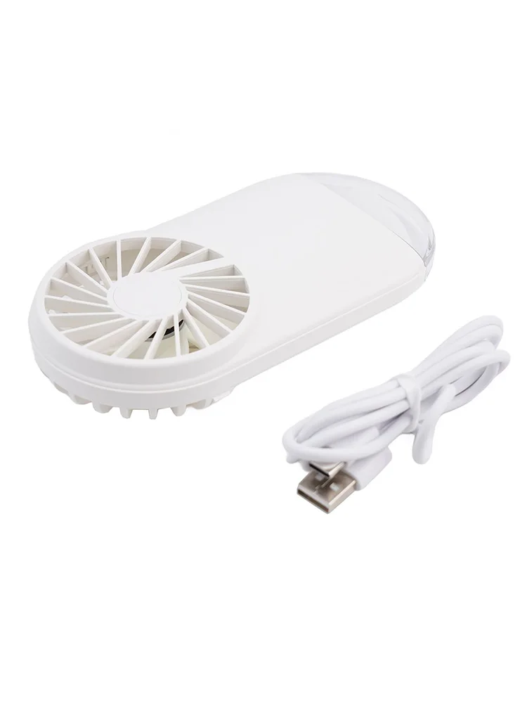 Battery Capacity Big Wind Fan Easy Charging And Quiet Operation Lazy Leafless Fan Long Lasting Rechargeable Battery