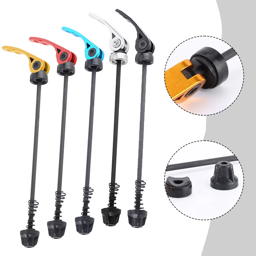 

AAAAAAAA2 шт. портативный велосипед, быстросъемные оси, шампуры, рычаг для горного и шоссейного велосипеда, ступица колеса, шампуры, инструмент для ремонта велосипедов