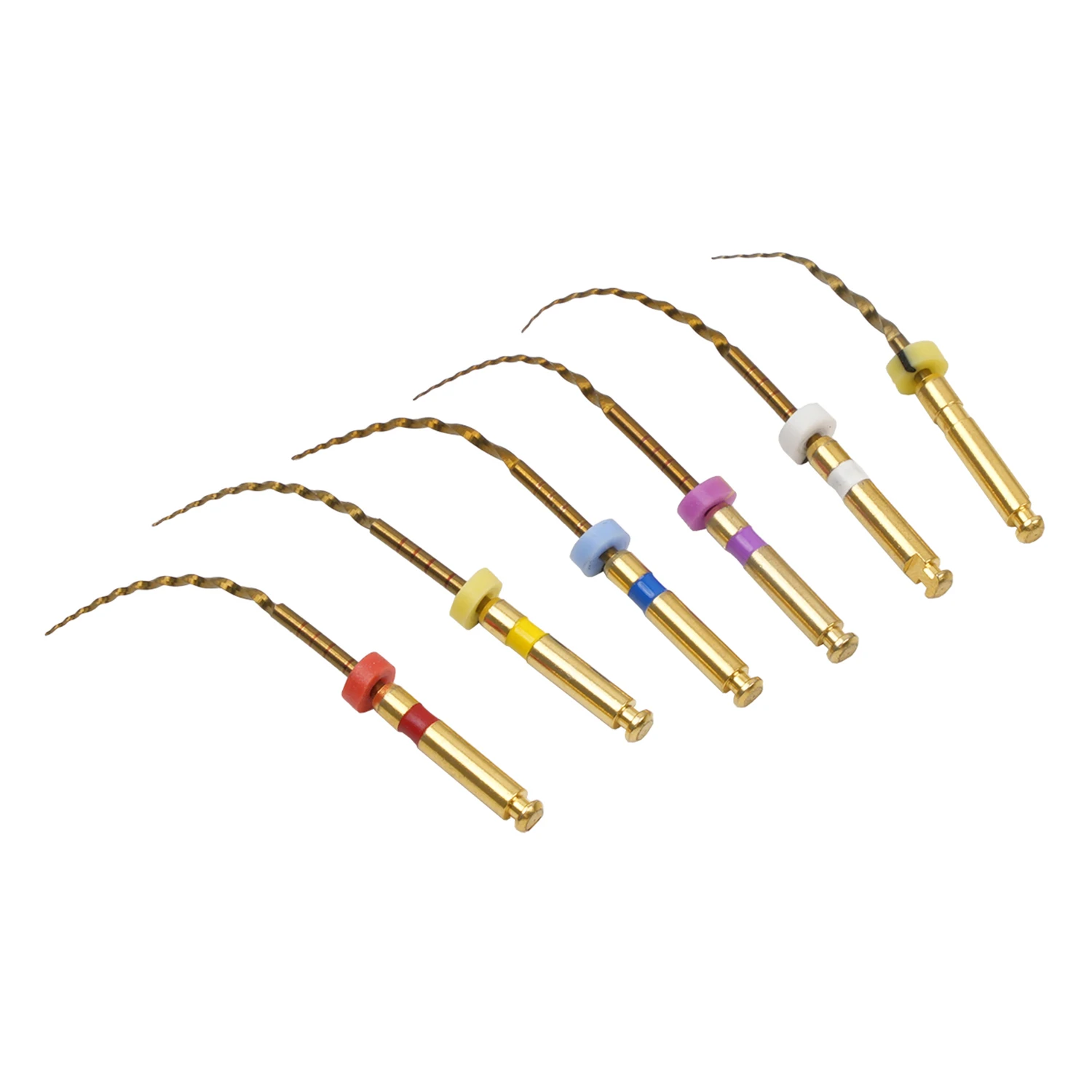 WELLCK Dental Gold Flexibele Endo Roterende Bestanden Warmte Activering Wortelkanaalbehandeling Operatie Endodontische Bestanden 21mm 25mm NITI Tandarts Gereedschap