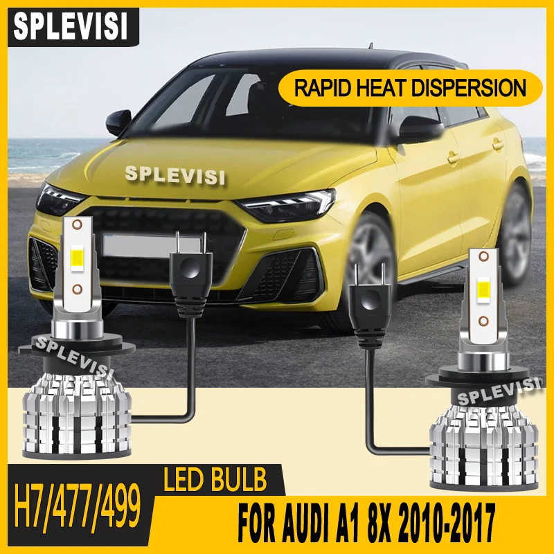 

Illuminate Your Night Drive Fast Heat Dissipation LED Low Beam Bulbs For AUDI A1 8X 2010 2011 2012 2013 2014 2015 2016 2017