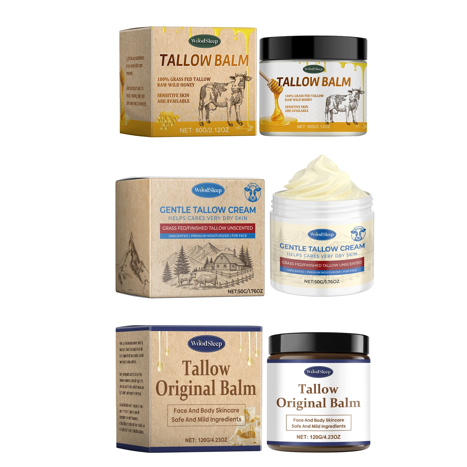 مرطب لحم البقر طويل القامة للترطيب العميق لإصلاح البشرة الجافة مهدئ لطيف قفل الرطوبة شركة السلس الجلد العناية اليومية جميع البشرة #2