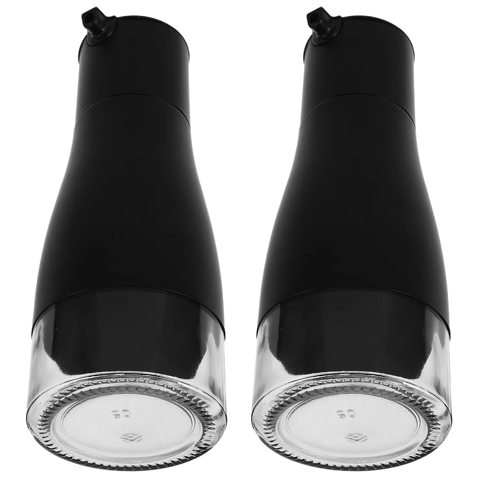 

2Pcs Glass Oil Dispenser Kitchen Bottle with No Drip Spout for Olive Oil Vinegar Soy Sauce Cooking Condiment Storage Elegant