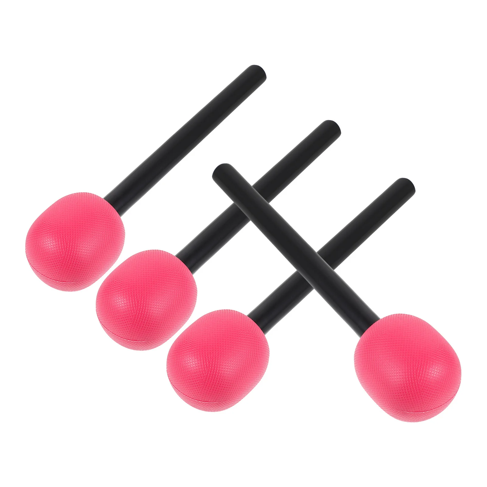 

4Pcs Simulation Microphone Prop Set Realistic Retro Mic Pretend Play Stage Party Karaoke Costume Accessories Photo Booth Decor