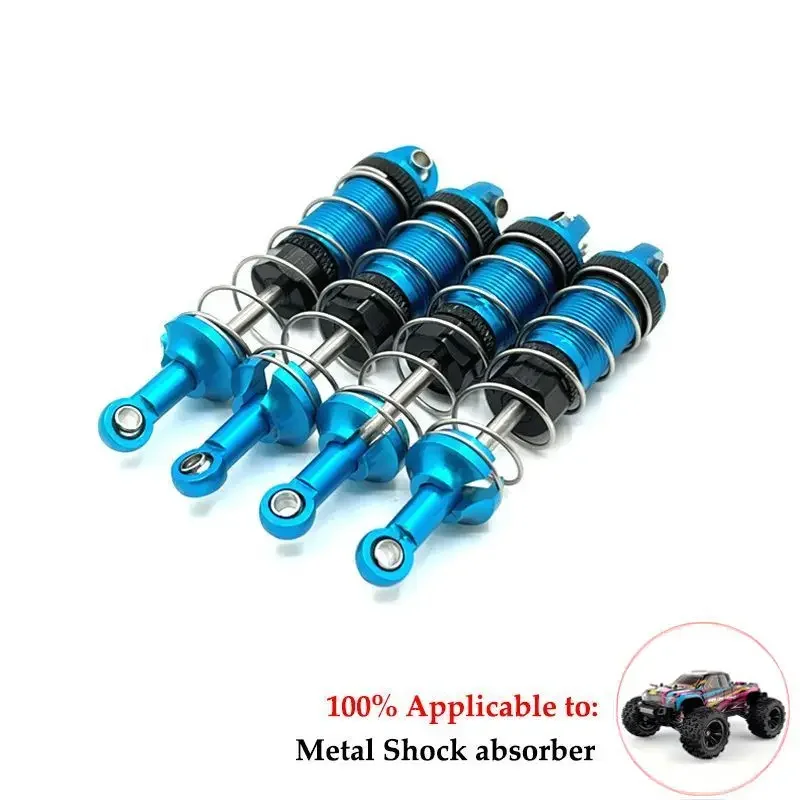 Mjx Hyper Go 16207 16208 16209 16210 Metal Front and Rear Suspension Arm Steering Cup Link Rod Set 1/16 RC Car Upgrade Parts