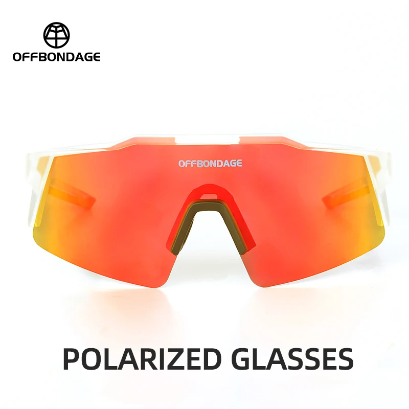 OFFBONDAGE Cycling Glasses Polarized MTB Road Bike Glasses UV400 Protection Sunglasses Ultra-light Sport Safe Eyewear Equipment