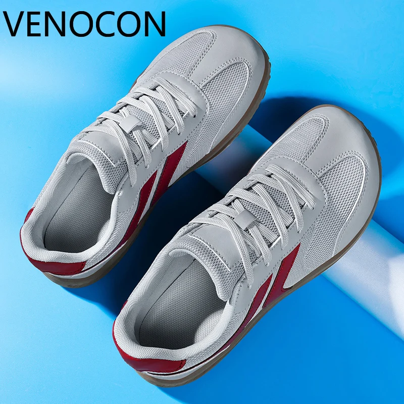 

Кроссовки VENOCON Barefoot Extra Wide Fit с широким носком, ретро-дизайном, минималистичным текстильным дышащим верхом и нулевым перепадом высоты подошвы для мужчин и женщин
