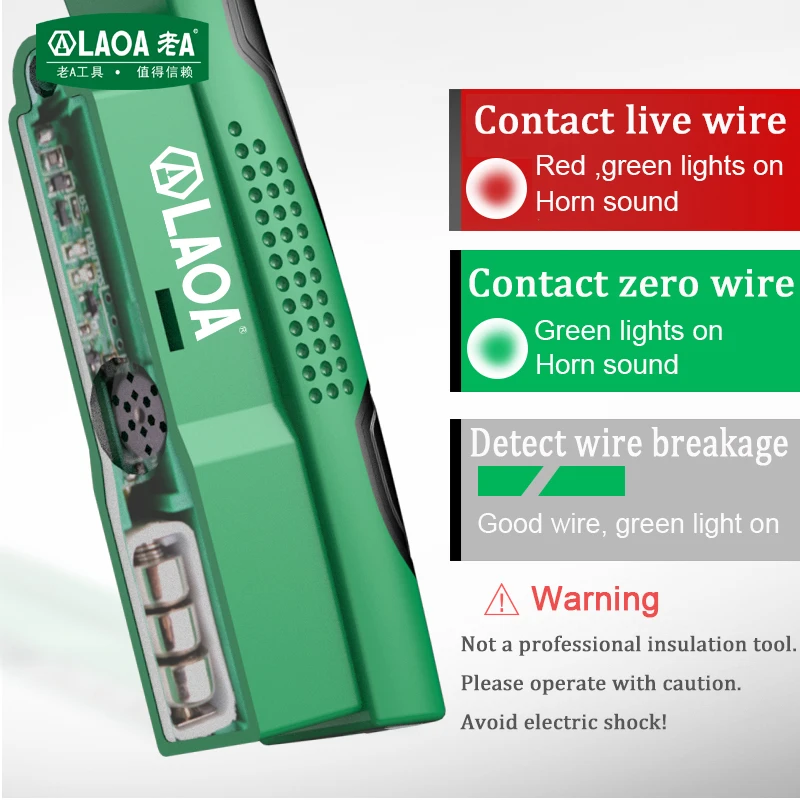 LAOA Szczypce dla elektryków ze stali nierdzewnej Szczypce do zdejmowania izolacji Obcinak do drutu Obcinak do kabli Szczypce szpiczaste