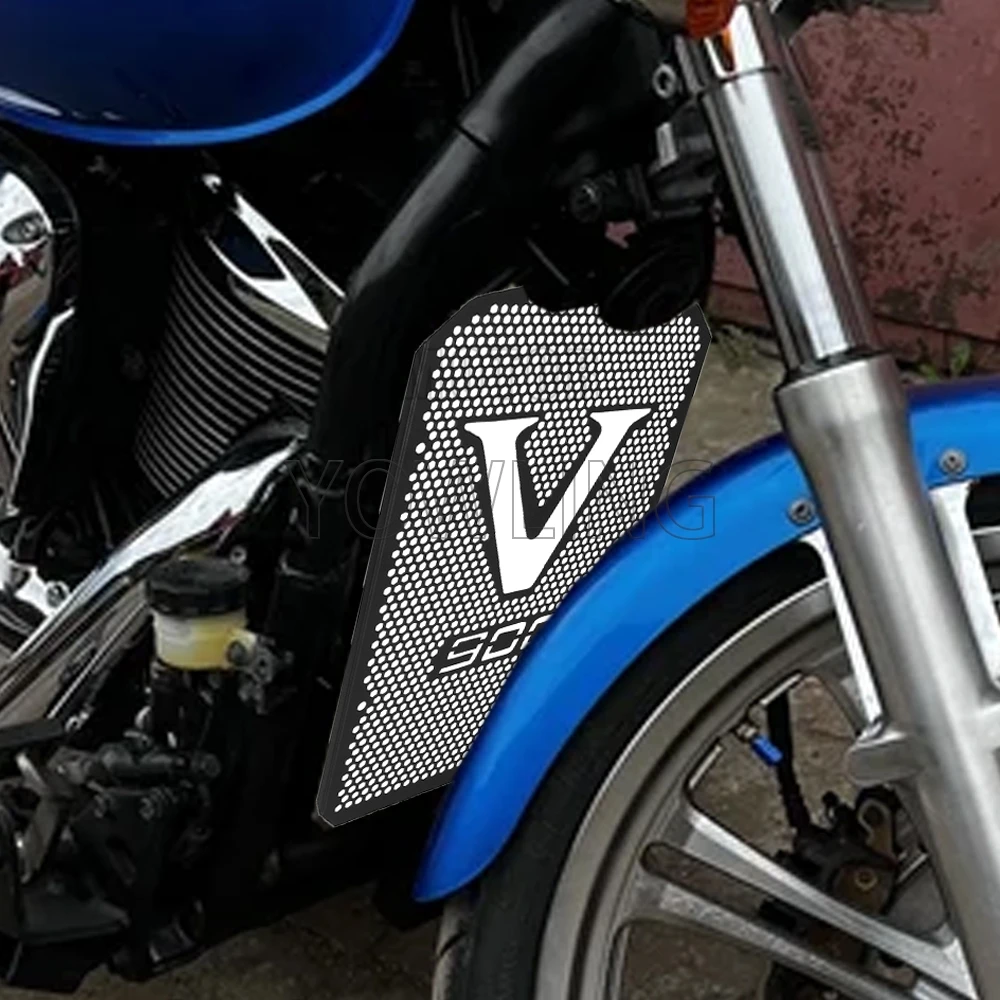 

For KAWASAKI Vulcan 900 VN900 Classic LT Custom 2006-2020 2021 2022 2023 2024 Motorcycle Radiator Cover Grille Guard Protector