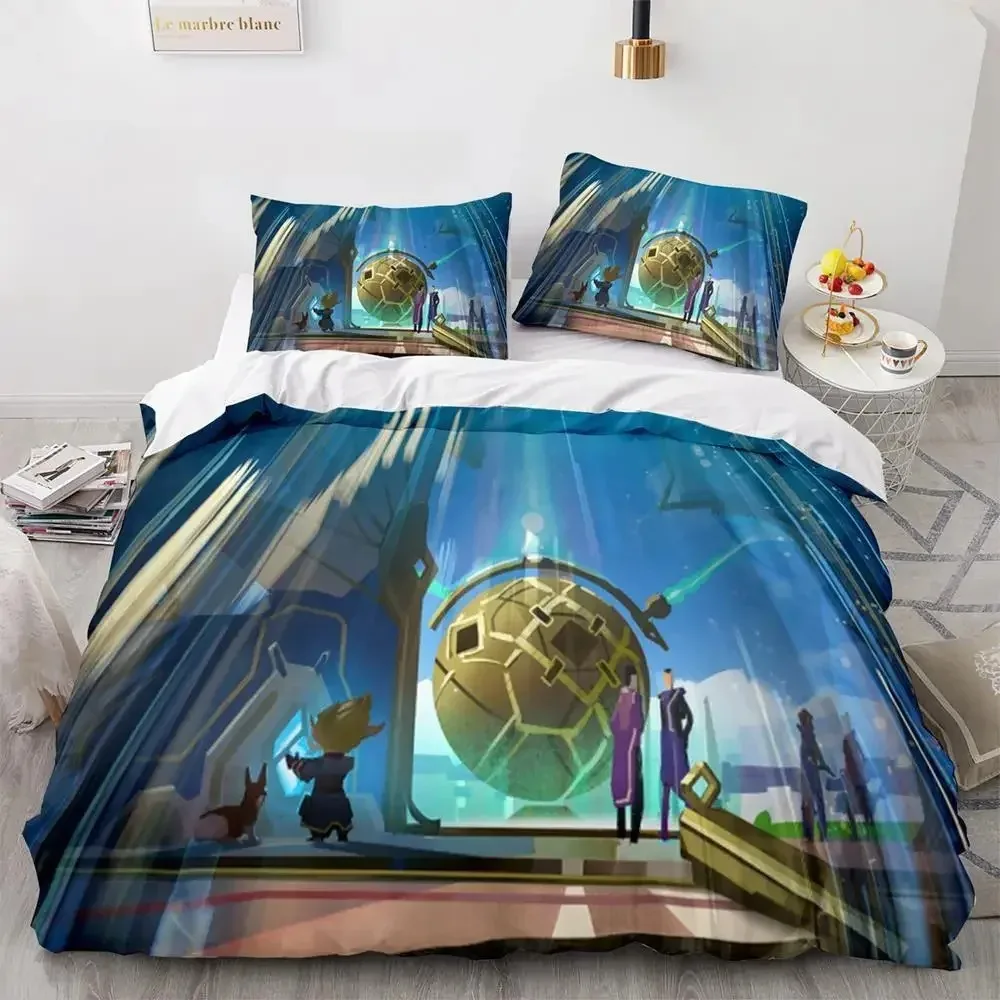 Anime Good Game Jinx Bedding Set Single Twin Full Queen King Size Bed Set Adult Kid Bedroom Duvet cover Sets ropa de cama Kawaii