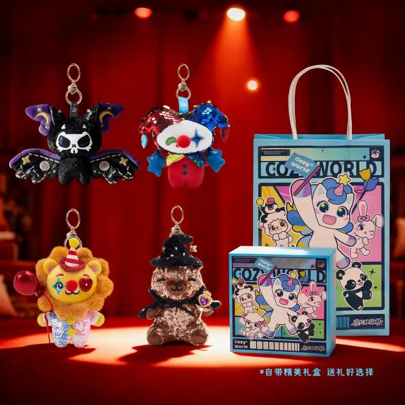 

Темная исцеляющая цирковая кукла, плюшевый брелок, милая подвесная декоративная сумка, подвеска для подарка на Хэллоуин, в наличии