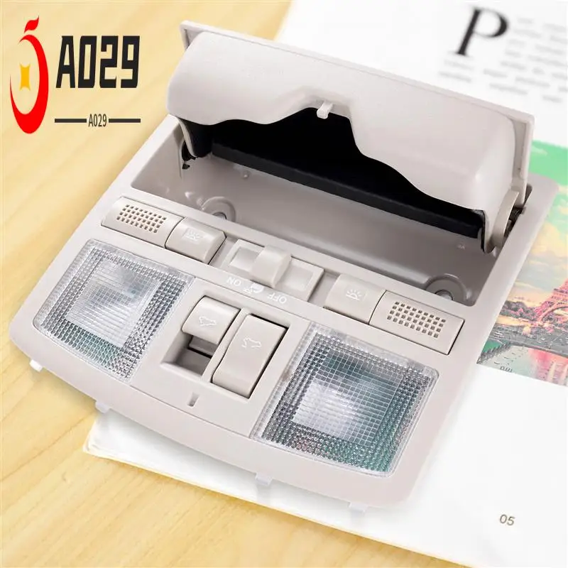 

A029-For 2009-2013 Mazda 6 With Sunroof Switch Gray Overhead Console With Down Light GS4C-69-970D-75