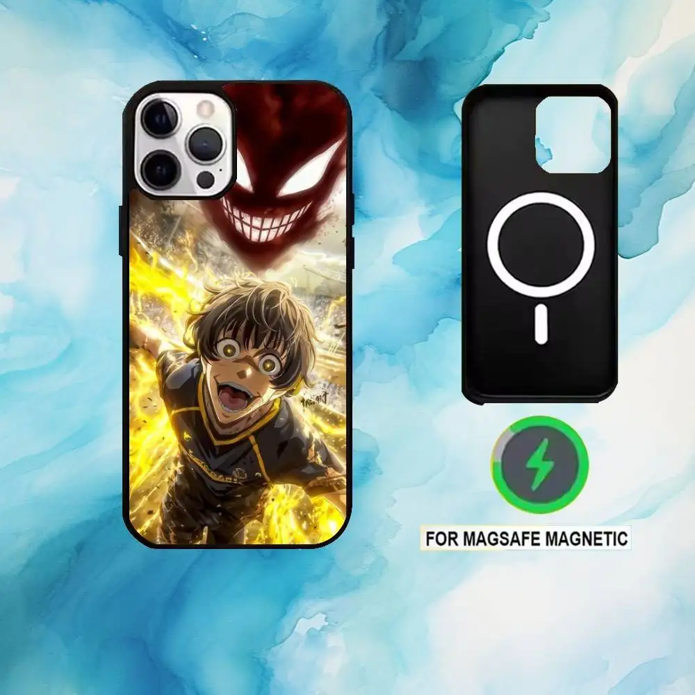 حافظة هاتف كوميكس B-Blue L-Lock لهاتف iPhone17,16,15,14,13,12,11 Plus، Pro Max Magnetic للشحن اللاسلكي Magsafe #2