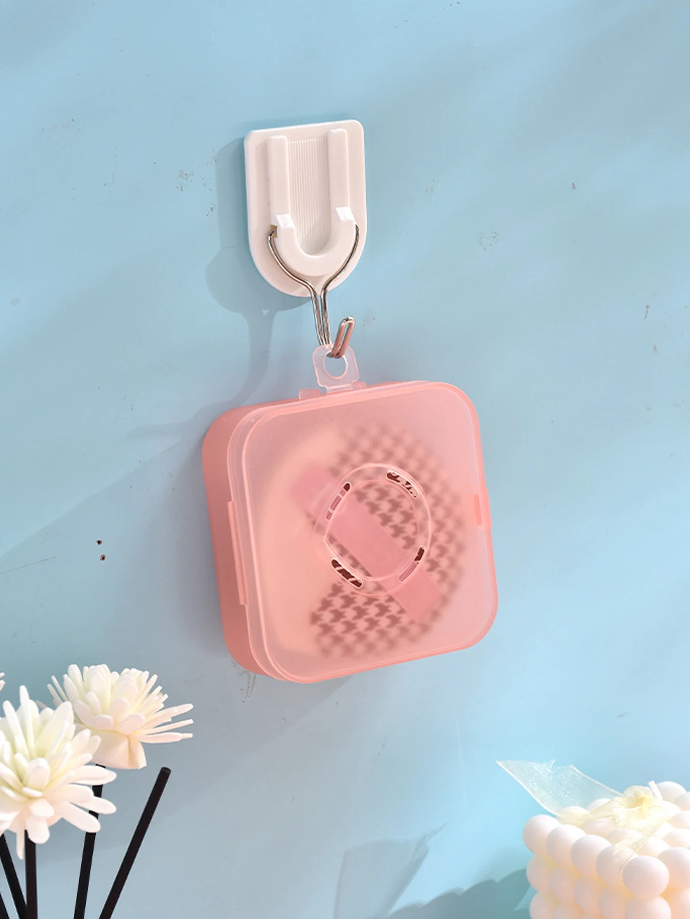 1PC ポータブルカメラ空のエアクッション化粧パフボックス化粧ケース容器パウダースポンジ付き BB クリームファンデーション