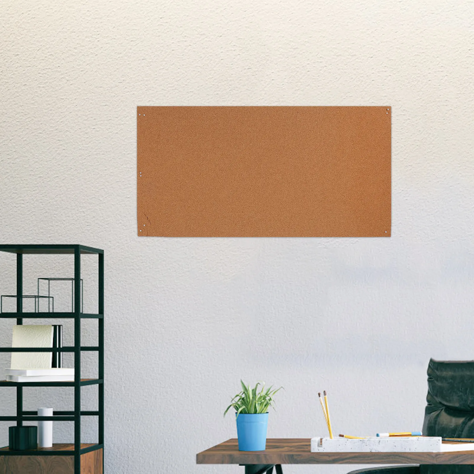 2 Rolls Corkboard Roll Self Adhesive 3Mm Thick Cork Material Roll 60x30cm Effortless Install Decorative Cork Panel for Wall