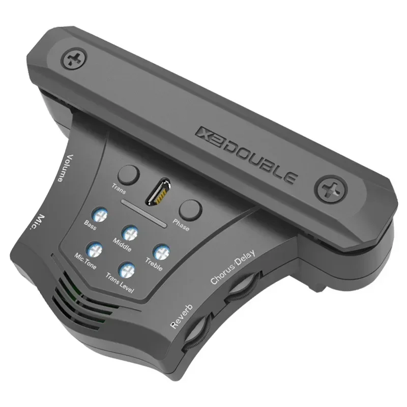 Prezzo all'ingrosso Risonanza del foro sonoro della chitarra e pickup dual-mode del microfono, con effetti di riverbero/chorus/delay, non è necessario