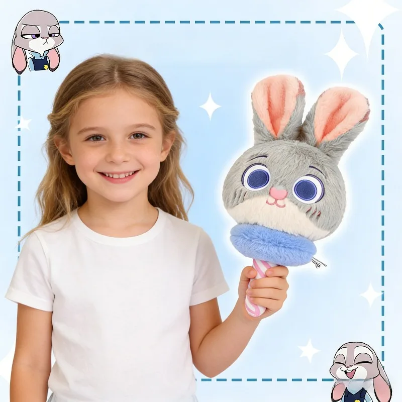21 センチメートルホットディズニーアニメズートピア 2 綿菓子の形のぬいぐるみ漫画のキャラクターニックジュディ創造性ぬいぐるみギフト