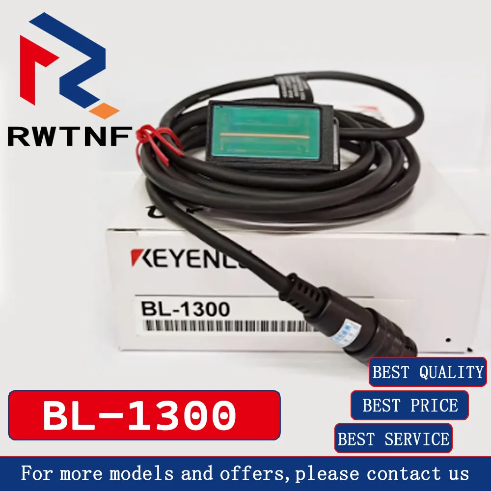 Gloednieuwe originele BL-1300 KEYENCE ultracompacte digitale barcode QR-codelezersensor, 100% originele magazijnvoorraad