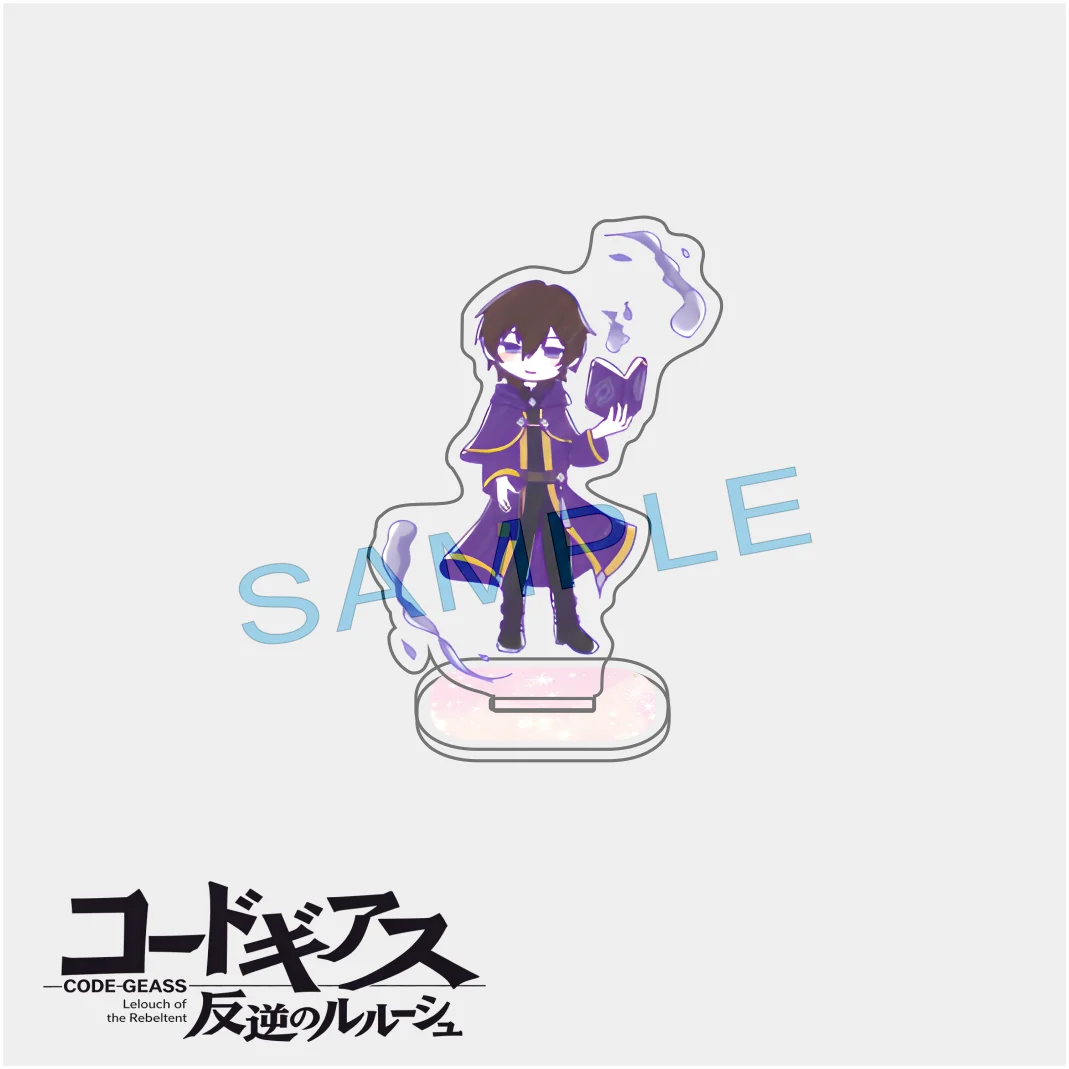 10cm Code Geass  Lelouch Acrylic Stand Keychain Popular Anime Character Souvenir Desktop Decoration Cosplay Accessories Gifts