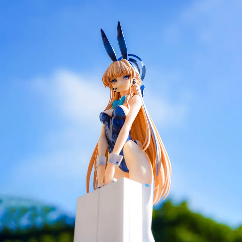 Asuma Toki Figura 25 cm Blu Archivio Sexy Kawaii Doll Bunny Girl Doll Spot Anime Action Decorazione Forniture Regalo di compleanno