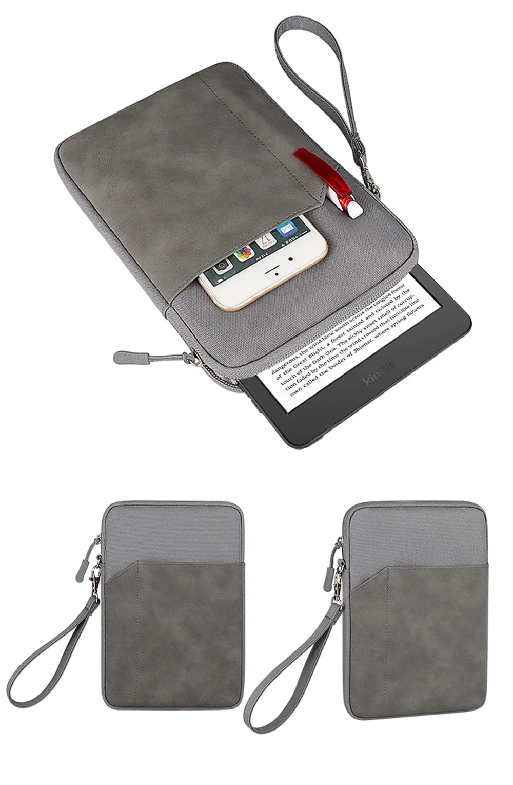 Case For Kindle Paperwhite 2024 12th Generation and Colorsoft 7 Inch Model No. SA569P SA568B E-book Bag Pouch 7”