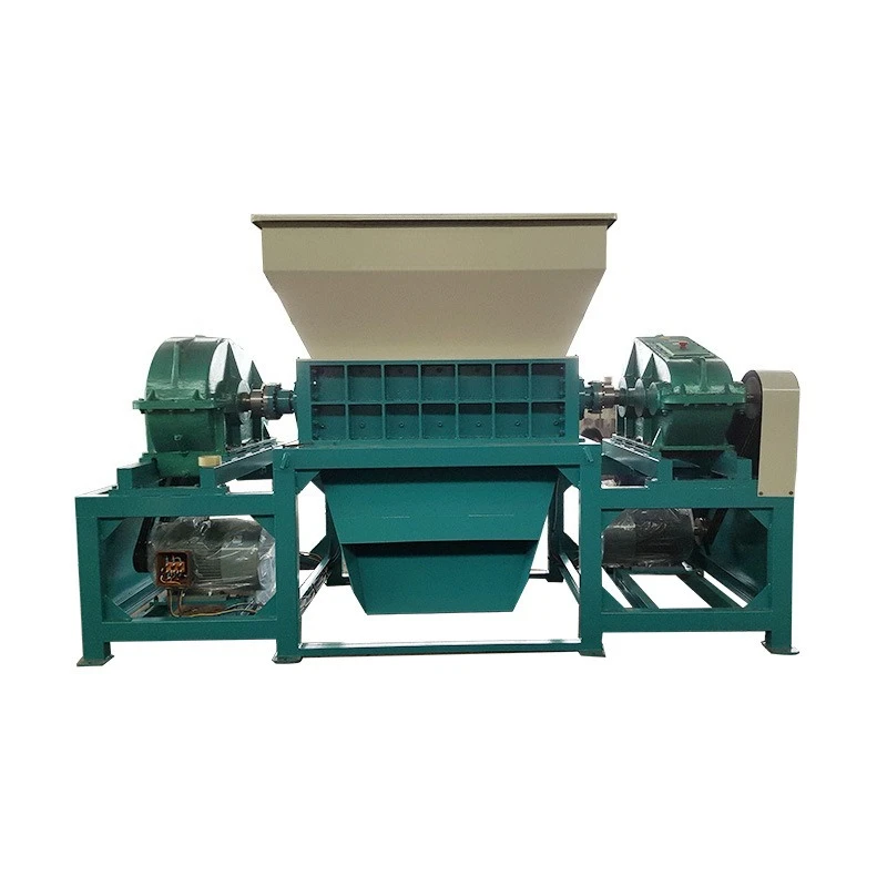 Supply large double shaft shredder, scrap metal shredder, tire waste shredder