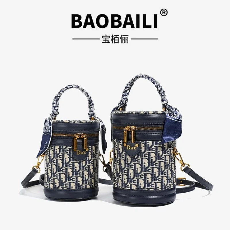 

Классическая кожаная женская сумка через плечо в стиле Messenger, популярный элегантный дизайн люксового бренда